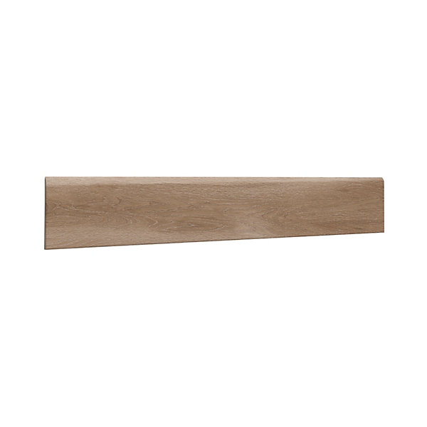 5 Plinthes carrelage Urbanwood naturel l.8 x L.60 cm