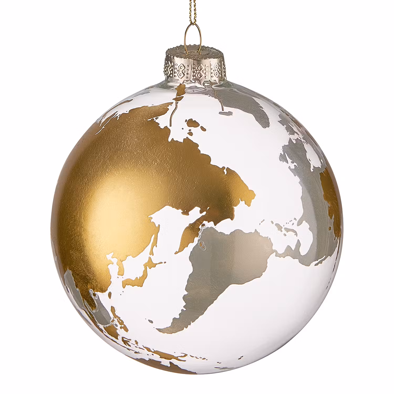 HANG ON Weihnachtskugel Weltkugel