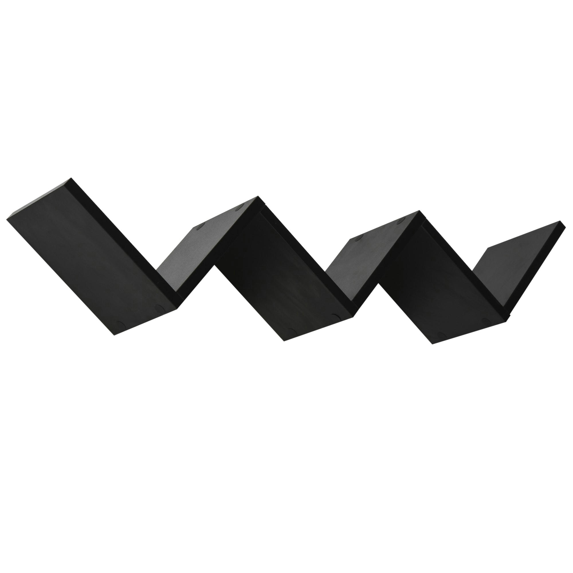 - Etagères murale flottante design contemporain en V kit fixation inclus