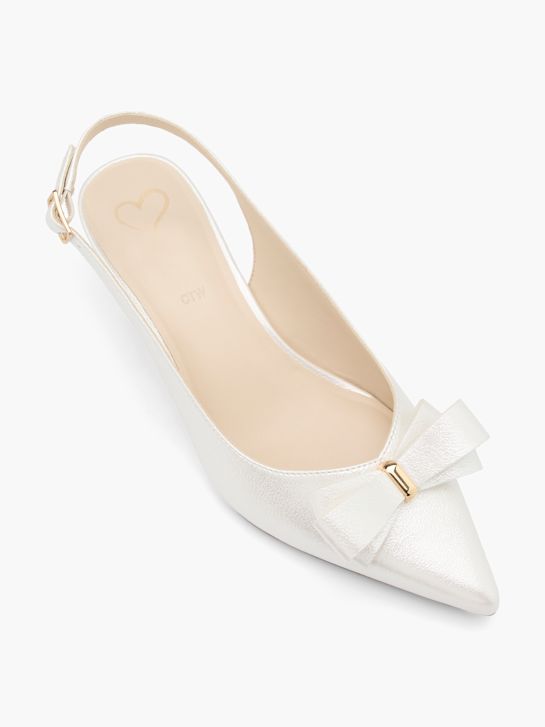 Slingback heel