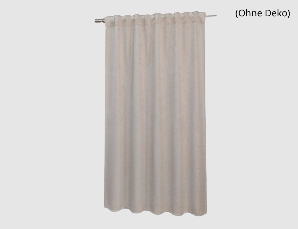 Verdeckte Schlaufe Barcelona Natur 175x135cm