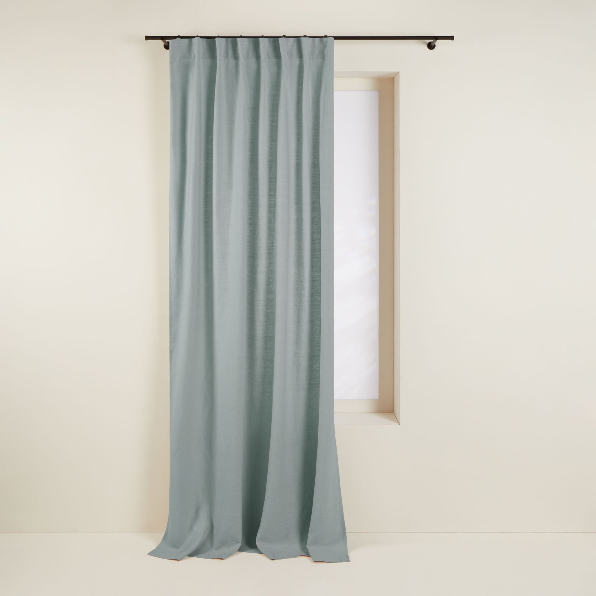 Madura Gordijn Aubin groen van grijs 200x275 cm