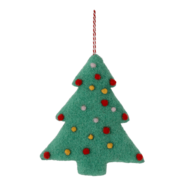 ADORNO PAREDE ÁRVORE 20 CM COLORFUN XMAS