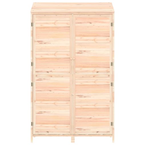 NNEVL Garden Shed 102x52x174.5 cm Solid Wood Fir