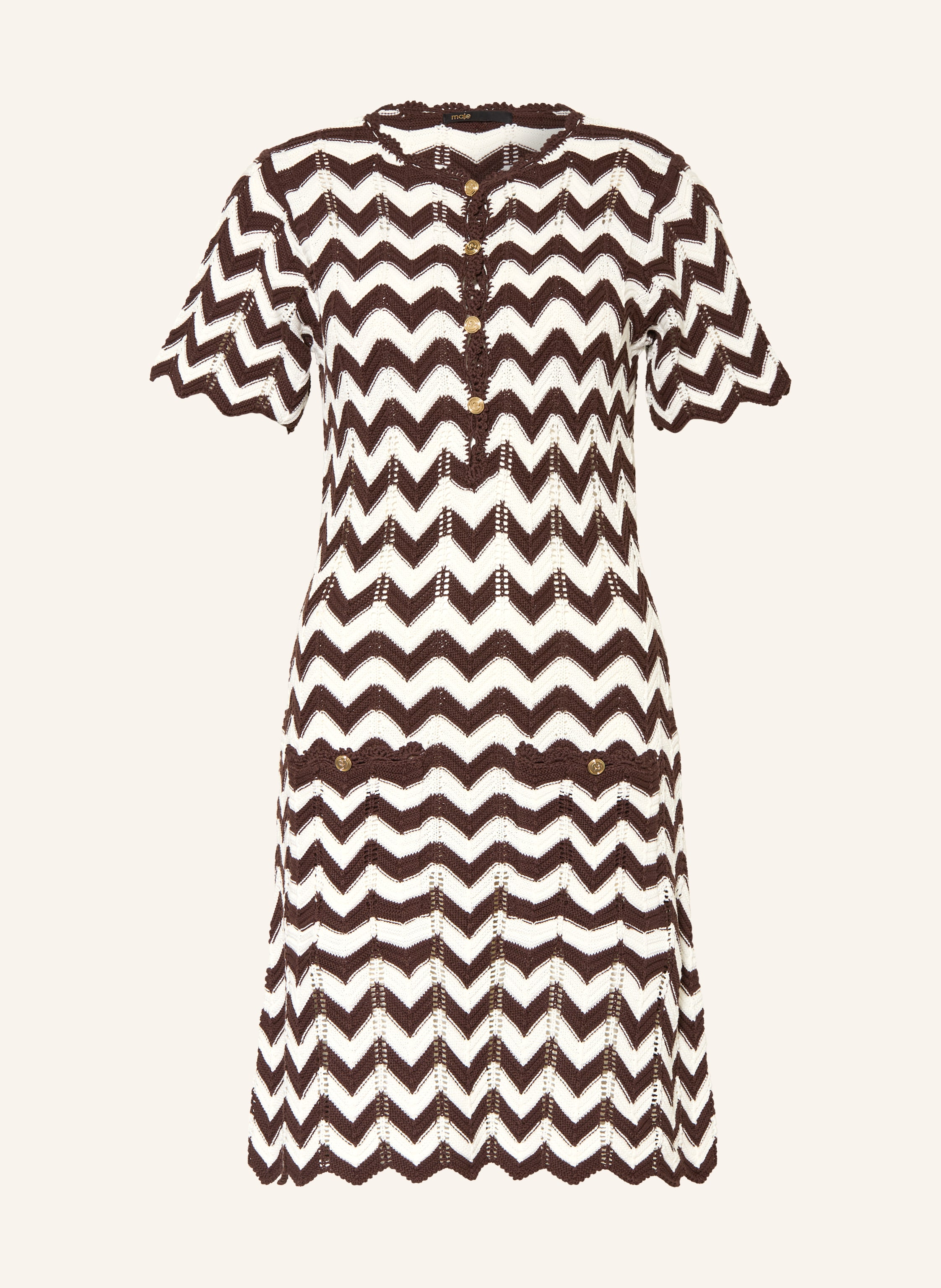 maje Strickkleid