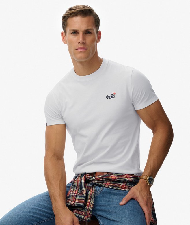 Essential Contrast Embroidered T-Shirt