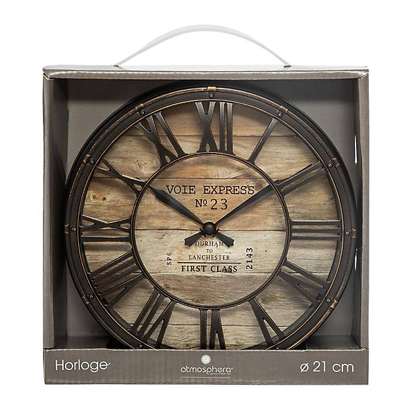 Horloge à poser Vintage - D20 - 5 cm - Atmosphera