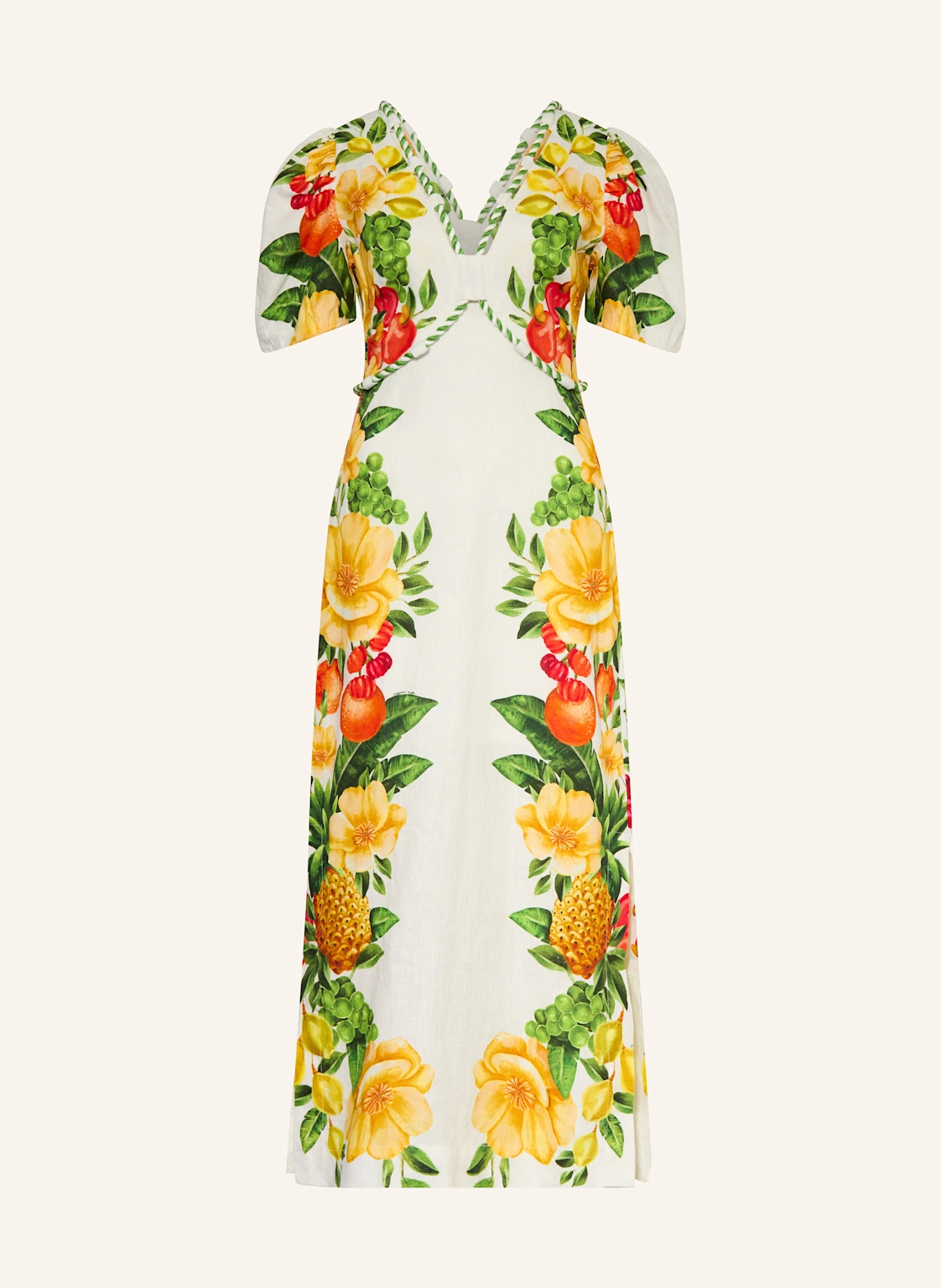 FARM RIO Cocktailkleid PICNIC FLOWERS aus Leinen