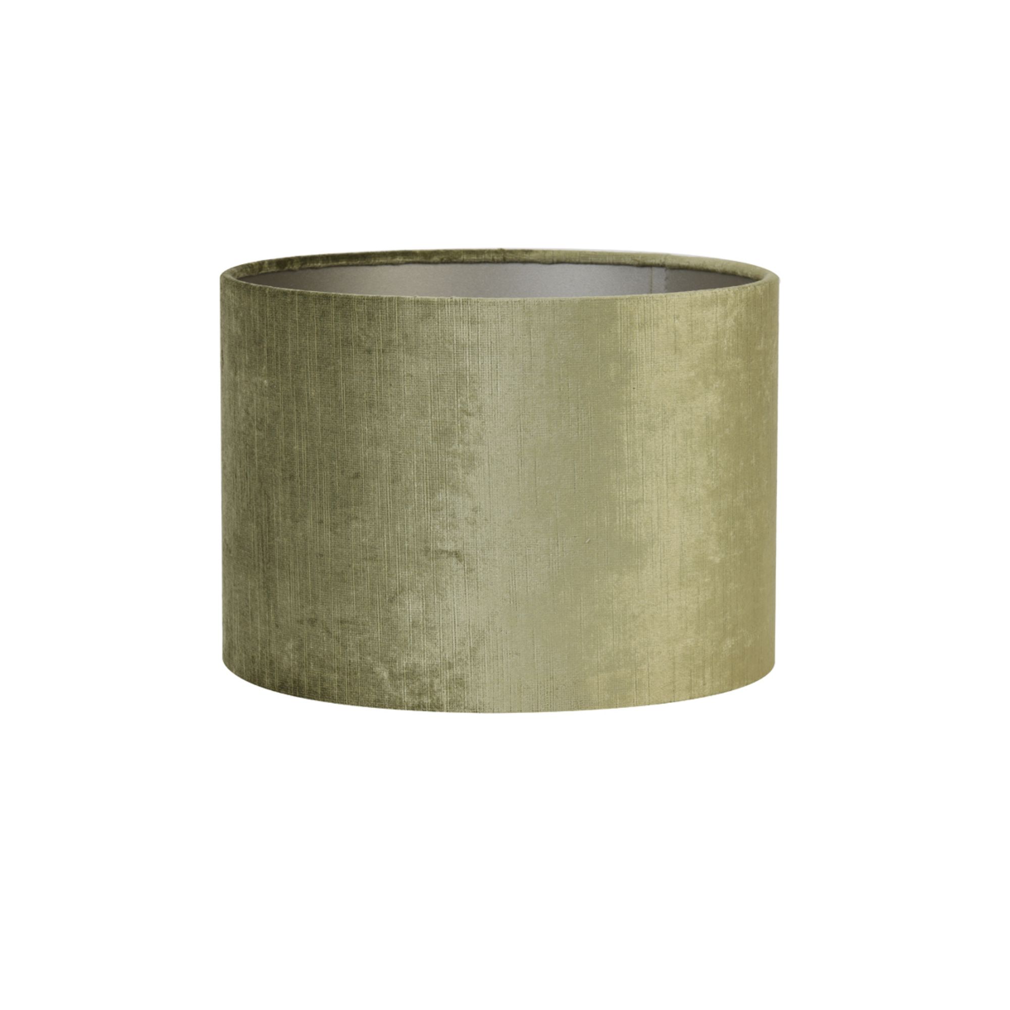 Light & Living lampenkap Gemstone - groen - Ø30cm