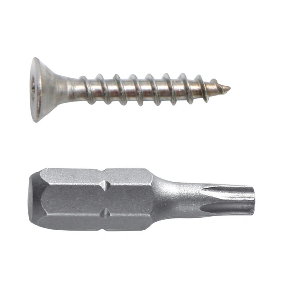 Schraube, Fas.Paneel-Spezial-Schraube V2A 3,5x20 mm 100er-Packung mit Bit