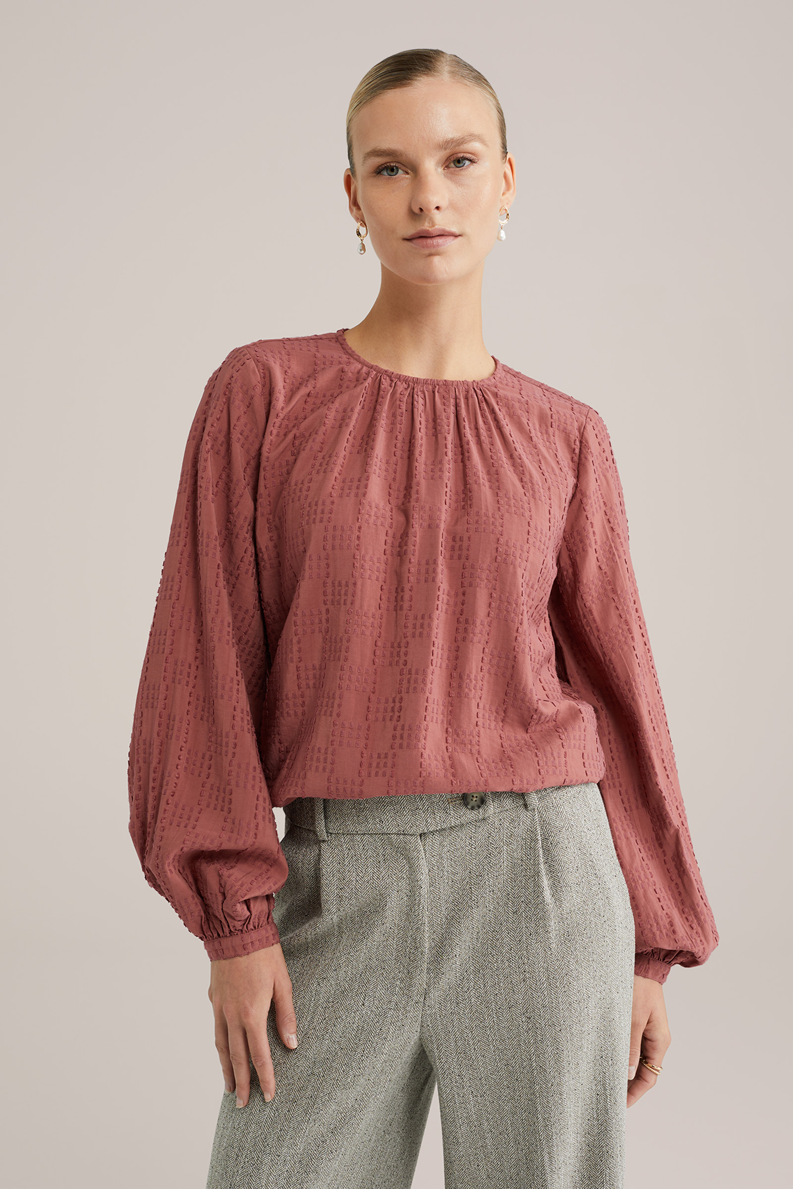 Dames Blouse met structuur