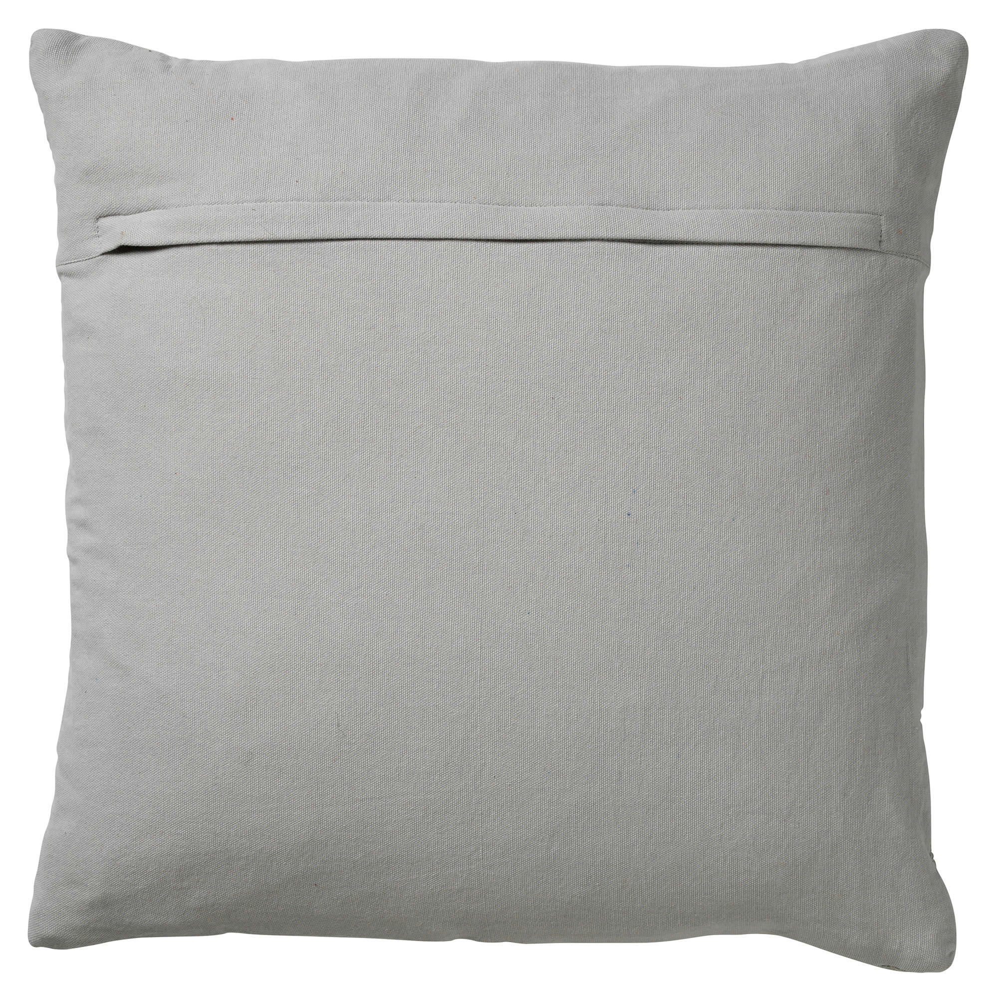 TOMMY - Housse de coussin gris en coton-45x45 cm avec motif