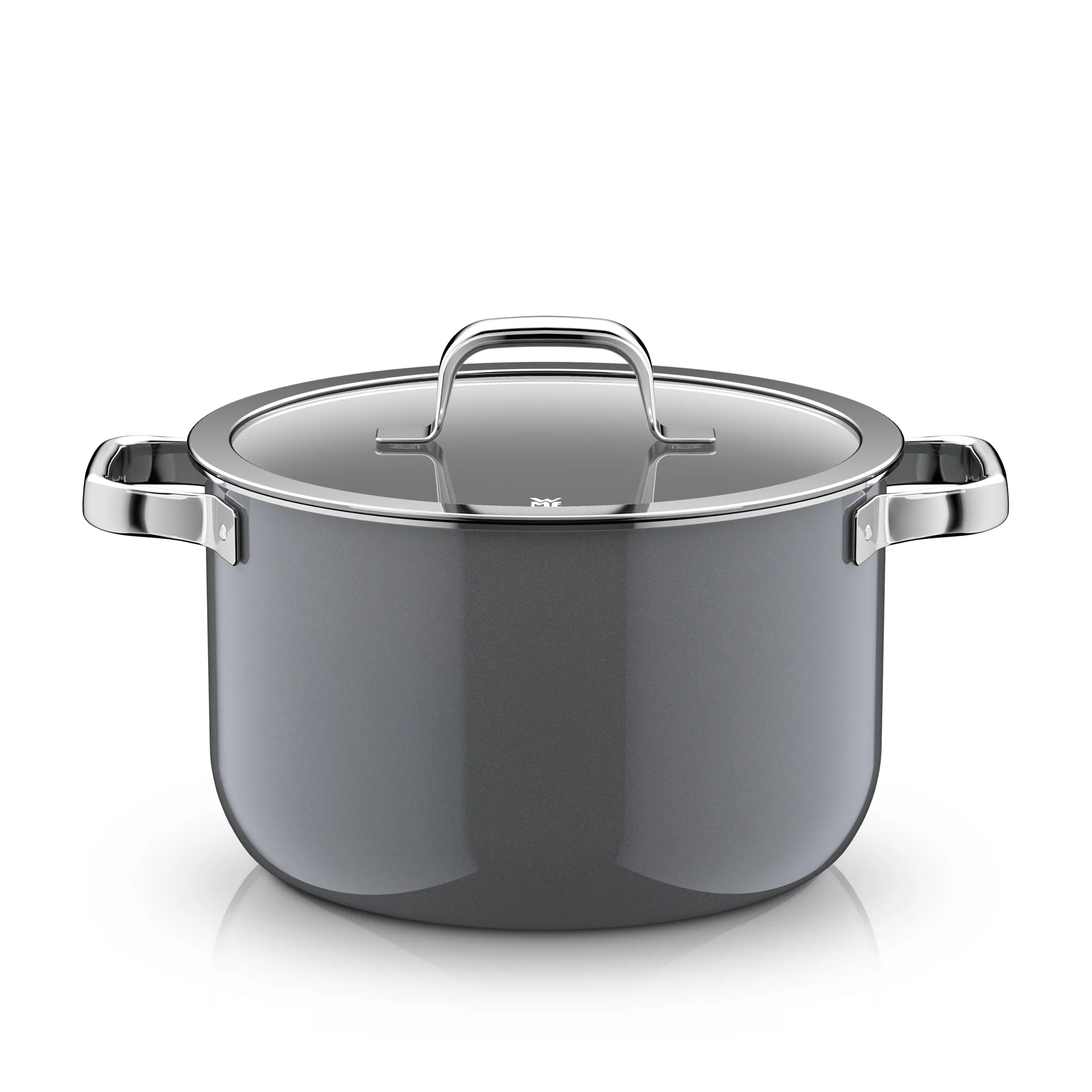 Fusiontec Mineral Pro, Soup Pot With Lid, 24 cm, Platinum