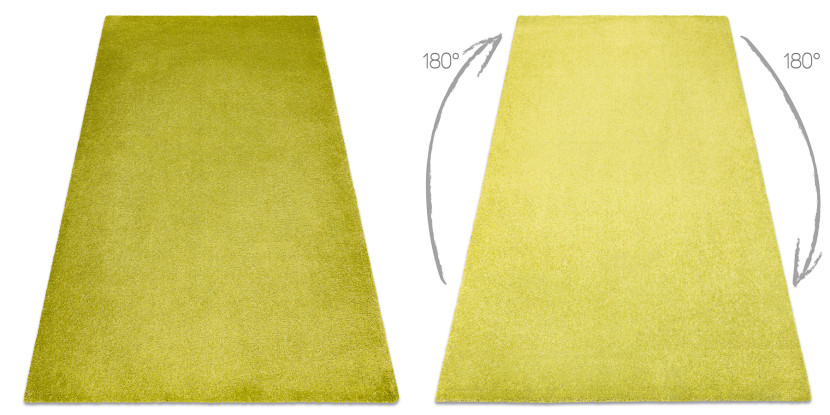 Dywan do prania MOOD 71151040 nowoczesny - limonka 140x200 cm