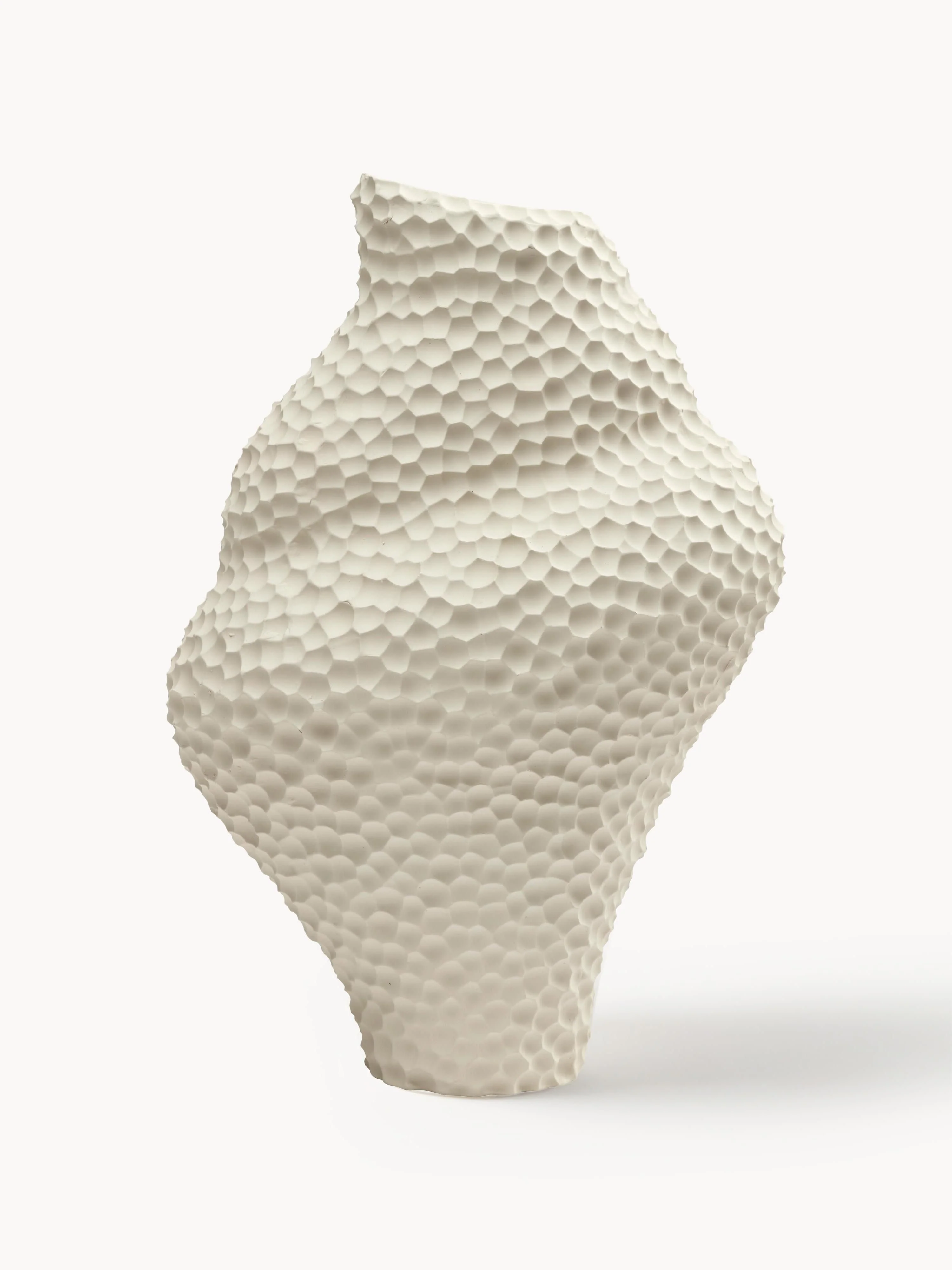 Design-Vase Isla in organischer Form, H 32 cm