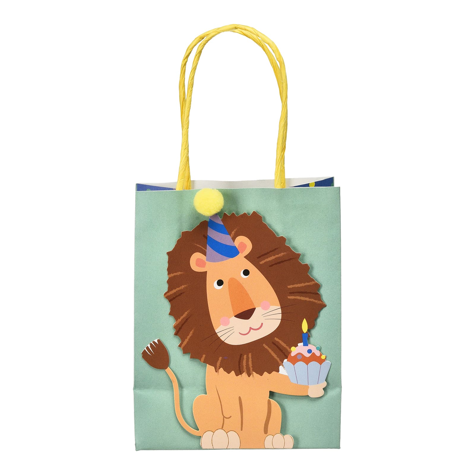 Geschenktüte Löwe Bunt,B 110 x H 140 x T 60 mm