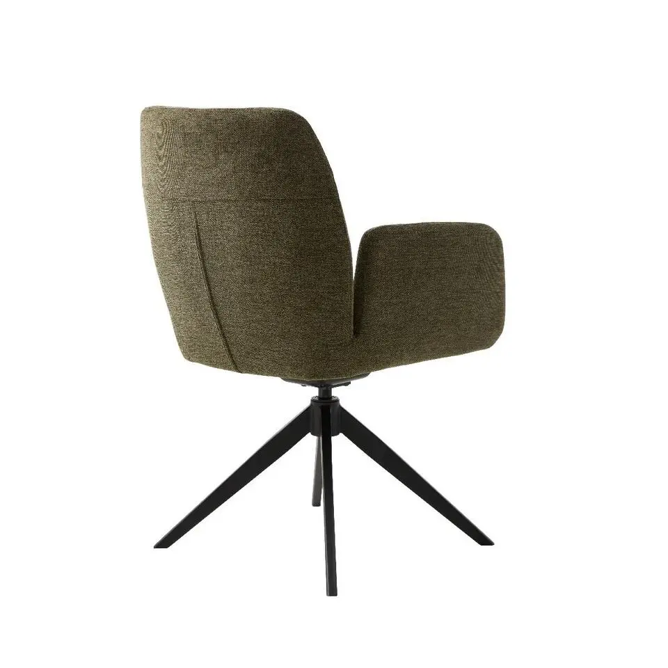 Nordic Home - Roxanne draaibare eetkamerstoel - groen