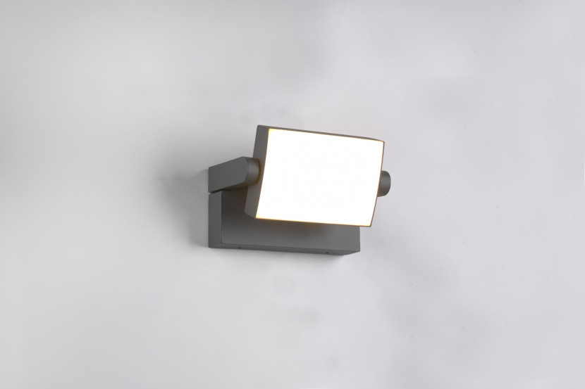 Kinkiet zewnętrzny KANSAS 3000K antracyt LED 1x10W 1000lm IP54 Trio