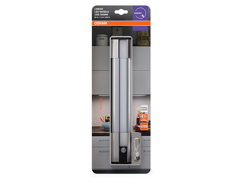 Oprawa techniczna Linear LED 30 cm aluminiowa biała