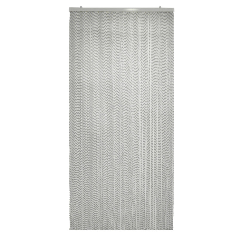 Porte provençale Club grise 90 x 220 cm CONFORTEX