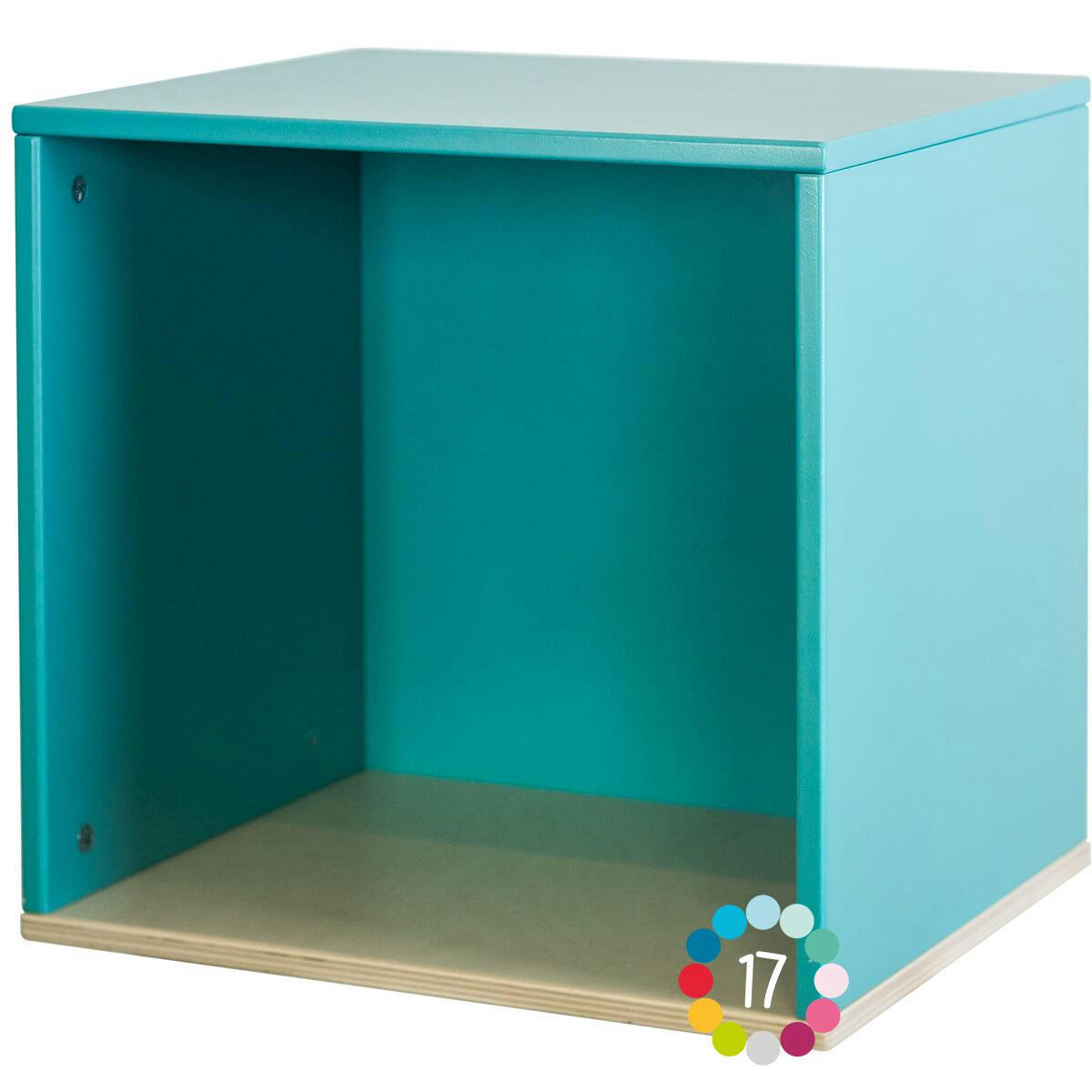 COLORFLEX - Cube mural bleu paradis