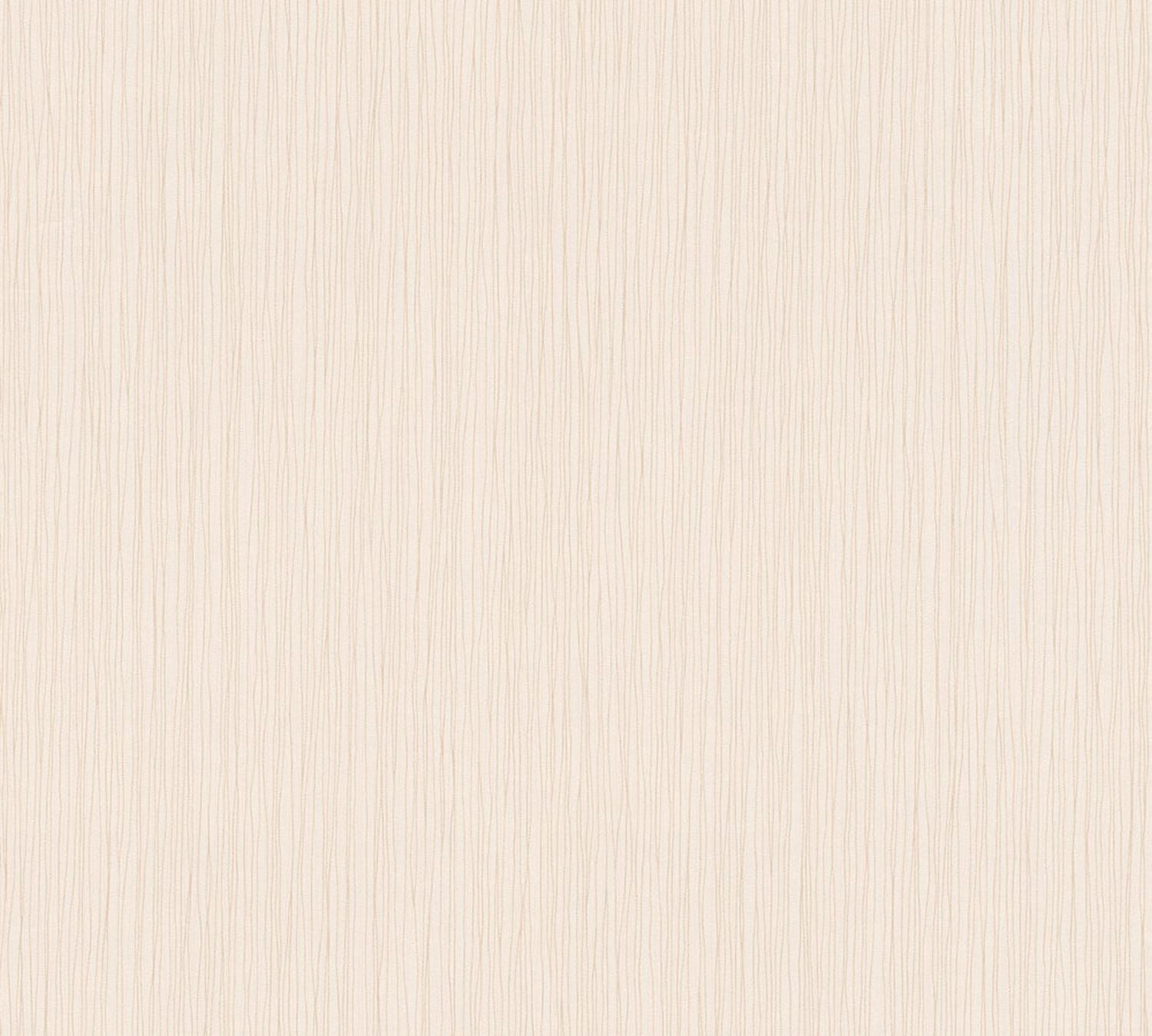 A.S. Création behang effen beige en crème - 53 cm x 10.05 m - AS-785541
