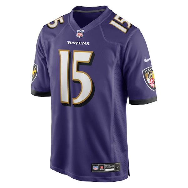 Cooper Rush Baltimore Ravens Nike Team Game Jersey -  Purple