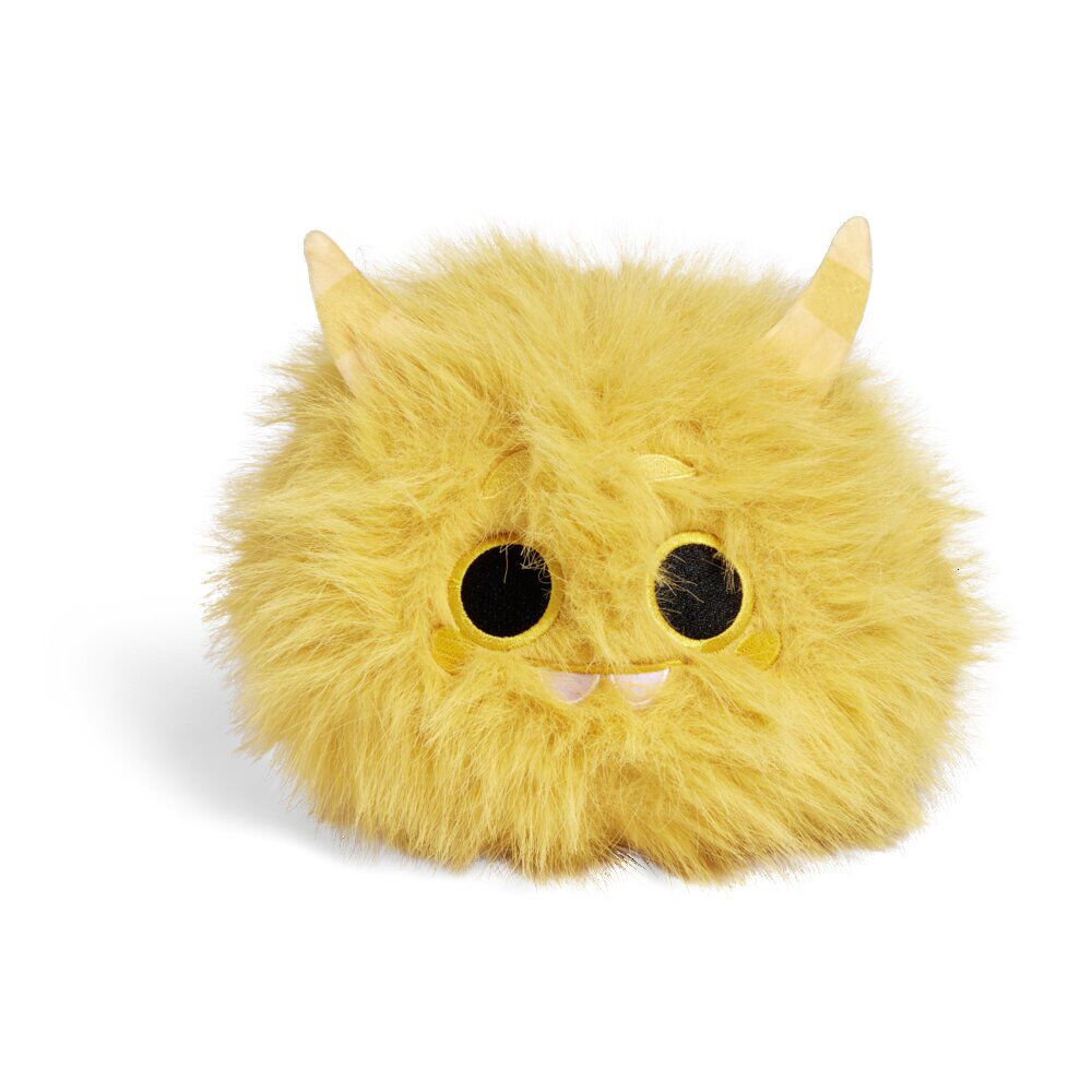 Peluche yéti ronde 24x17xH20cm (2 modèles)