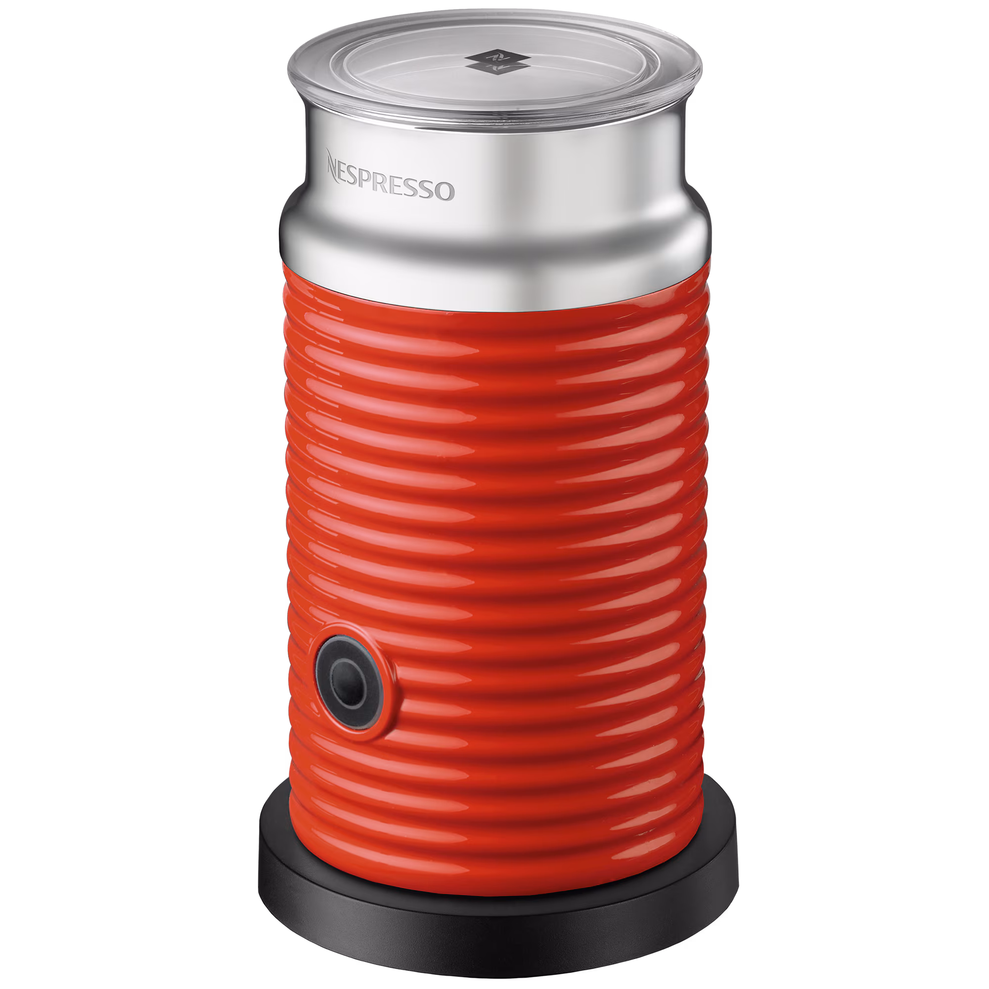 Nespresso Aerocchino3 in red – Milk frother ✓ 4 different modes at the push of a button ✓ hot and cold milk froth ➛ Order now!