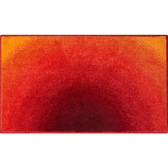 Badematte »Sunshine«, BxL: 70 x 120 cm, orange, aus 100% Polyacryl