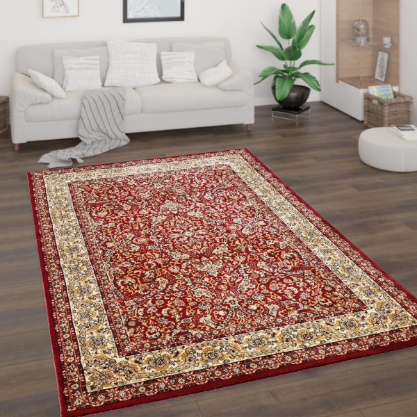 Dywan Oriental 1043 klasyk do salonu pokoju czerowny 060x100