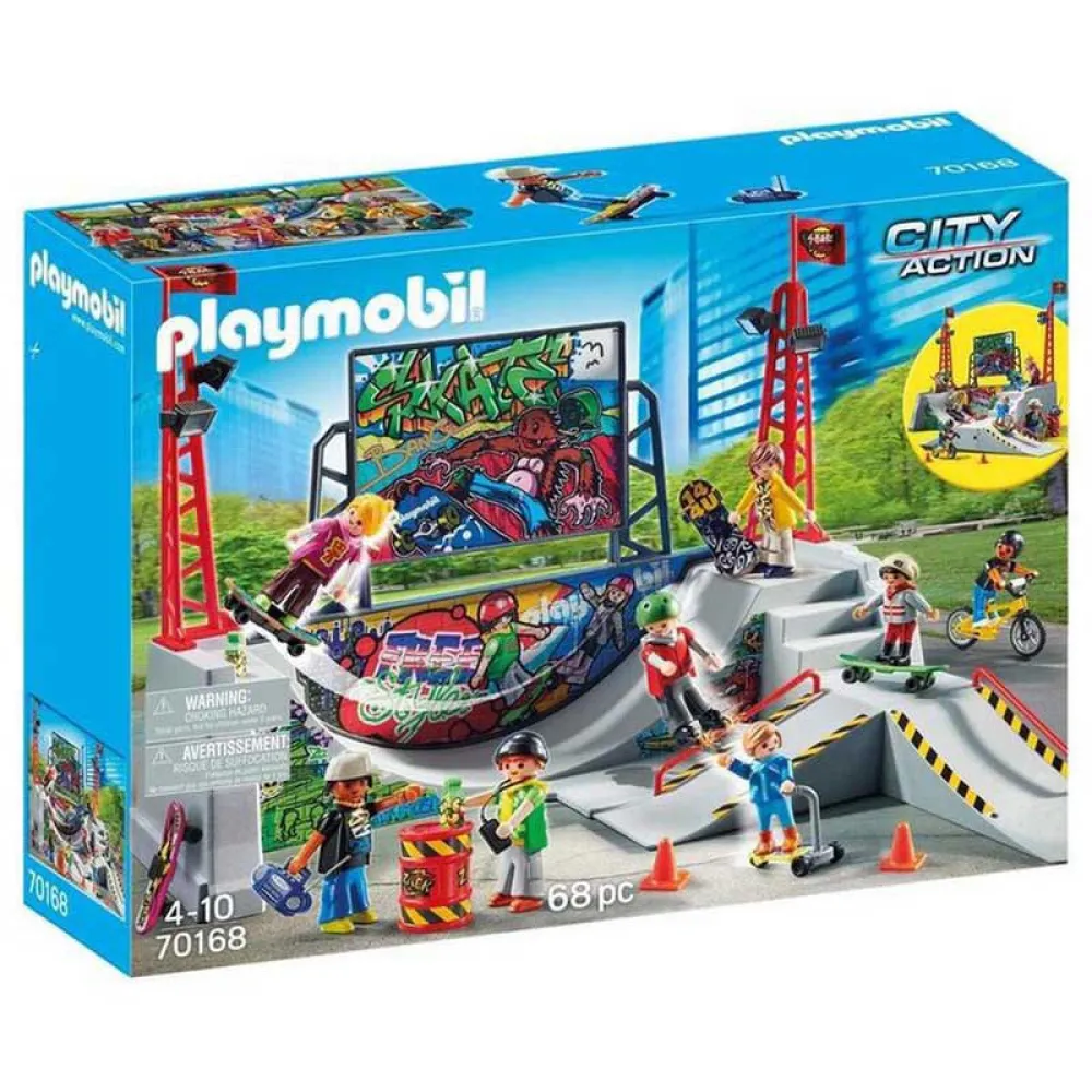 Playmobil 70168 Skate Park Construction Game