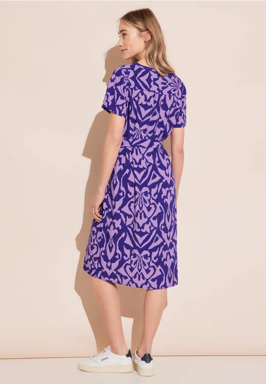 Print Viskose Kleid