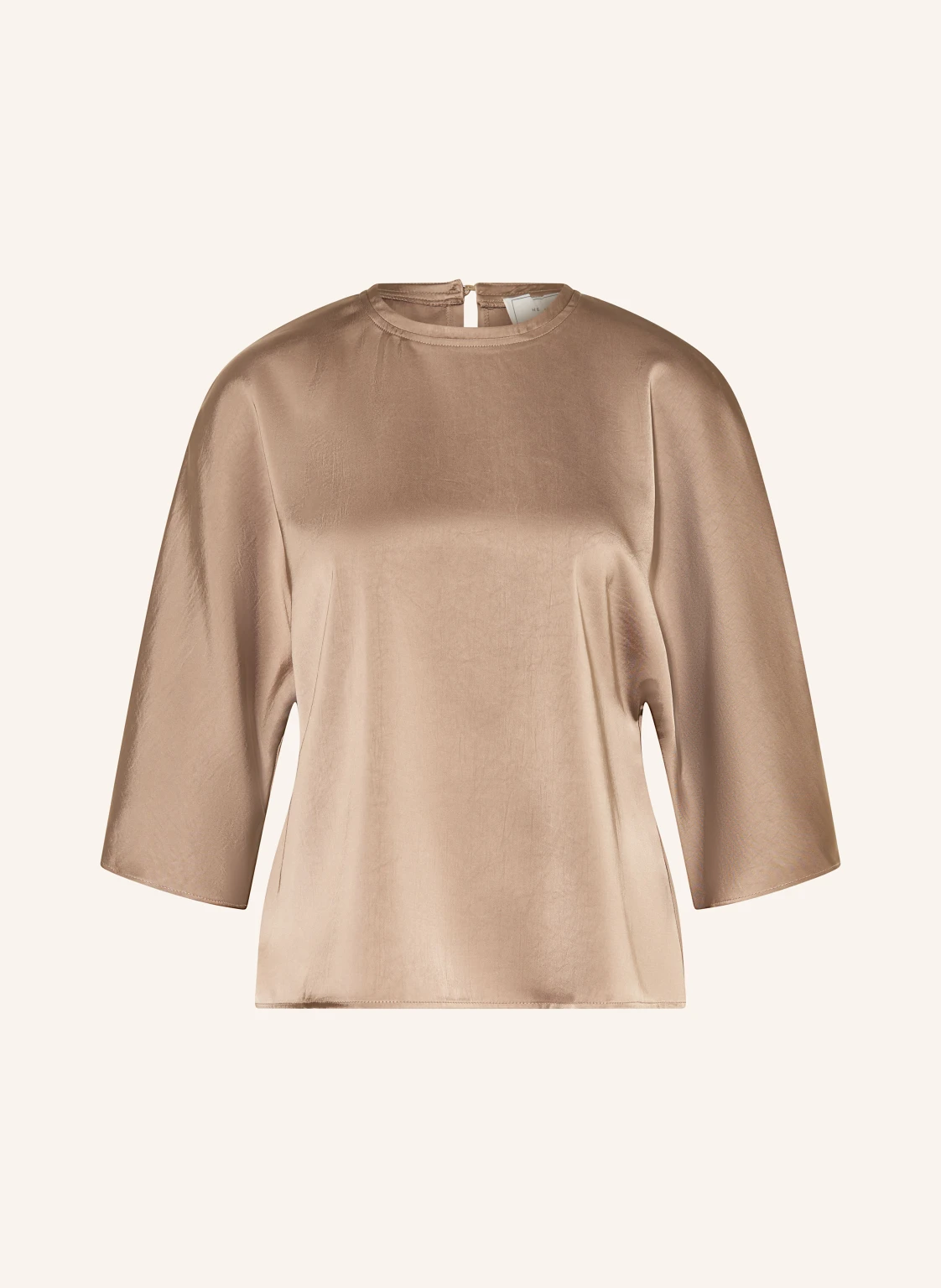 NEO NOIR Blusenshirt LIORA aus Satin mit 3/4-Arm