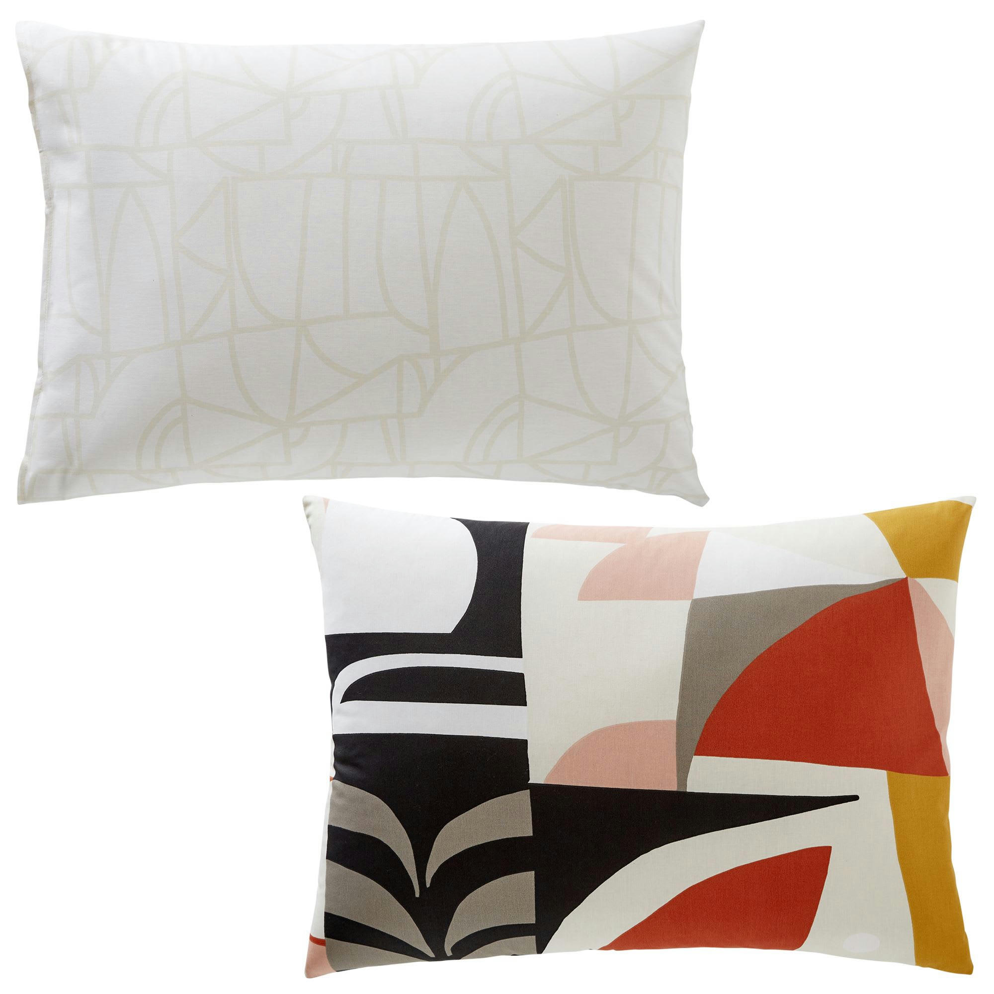 CRAFT - Taie sac 50x70 beige en coton