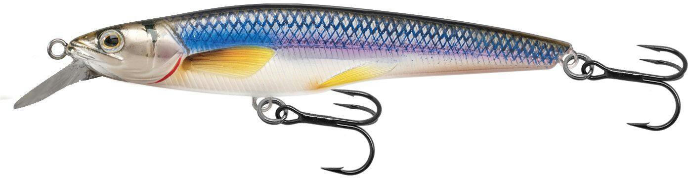 LiveTarget Smelt Shallow Jerkbait, Gold/Orange, 3-5/8-in