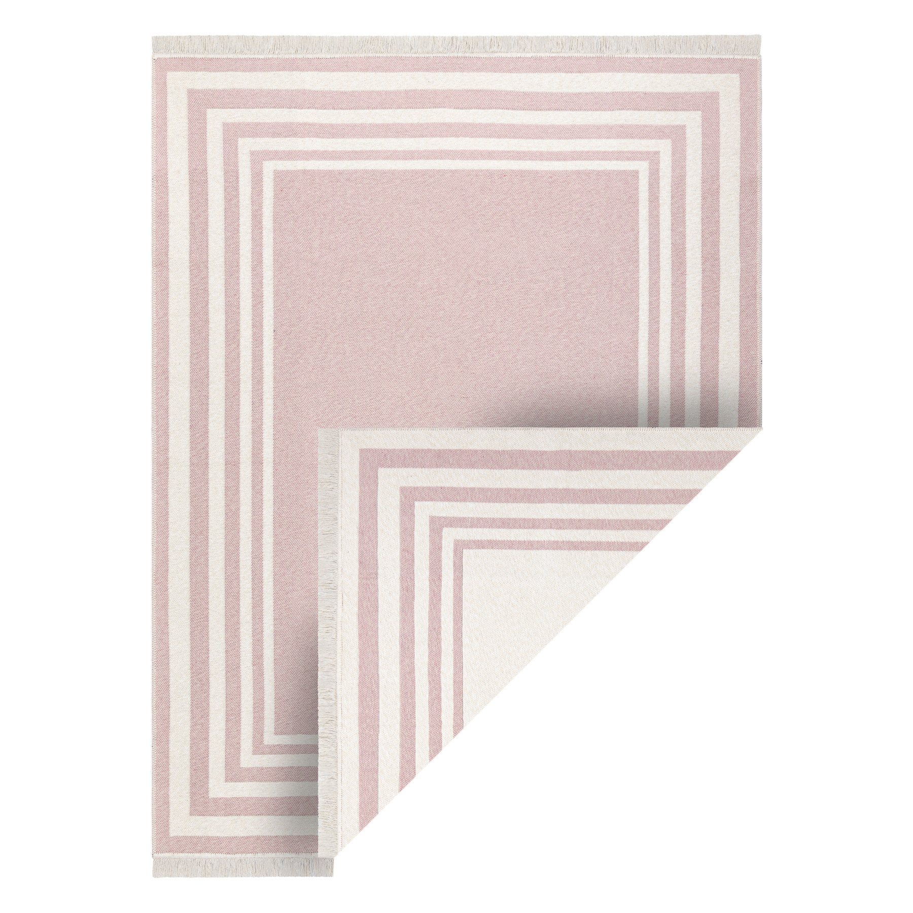 Dywan TWIN 22990 Ramka bawełna, dwustronny, Ekologiczny 60x90 cm