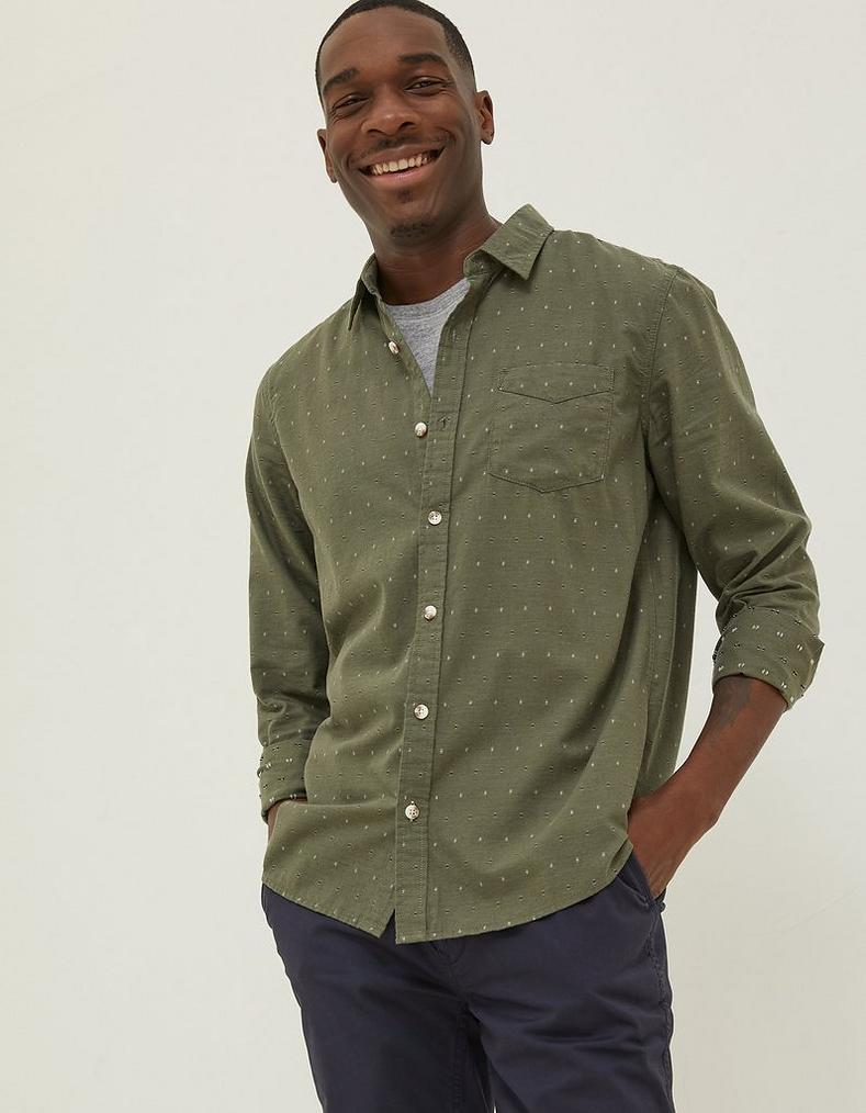 Long Sleeve Kaber Dobby Shirt