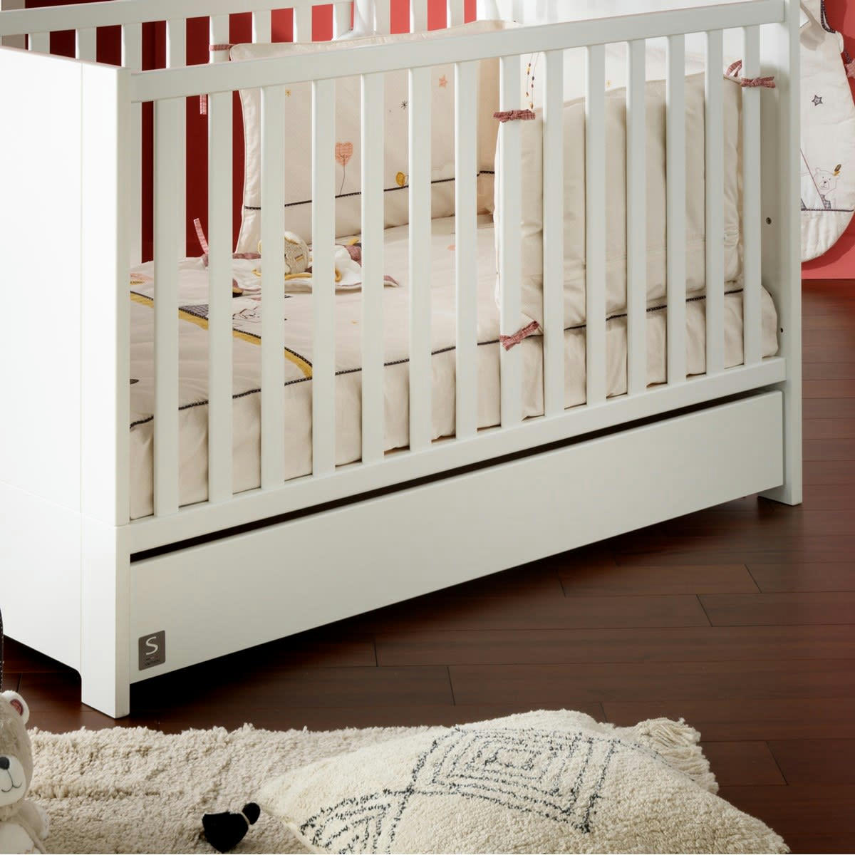 LOFT - Tiroir de lit évolutif  blanc