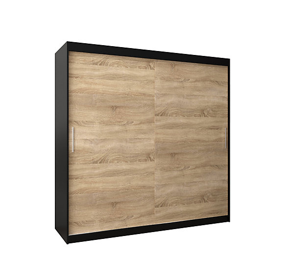 Armoire TOKYO à portes coulissantes H. 200 x L. 200 x P. 62, 2 portes