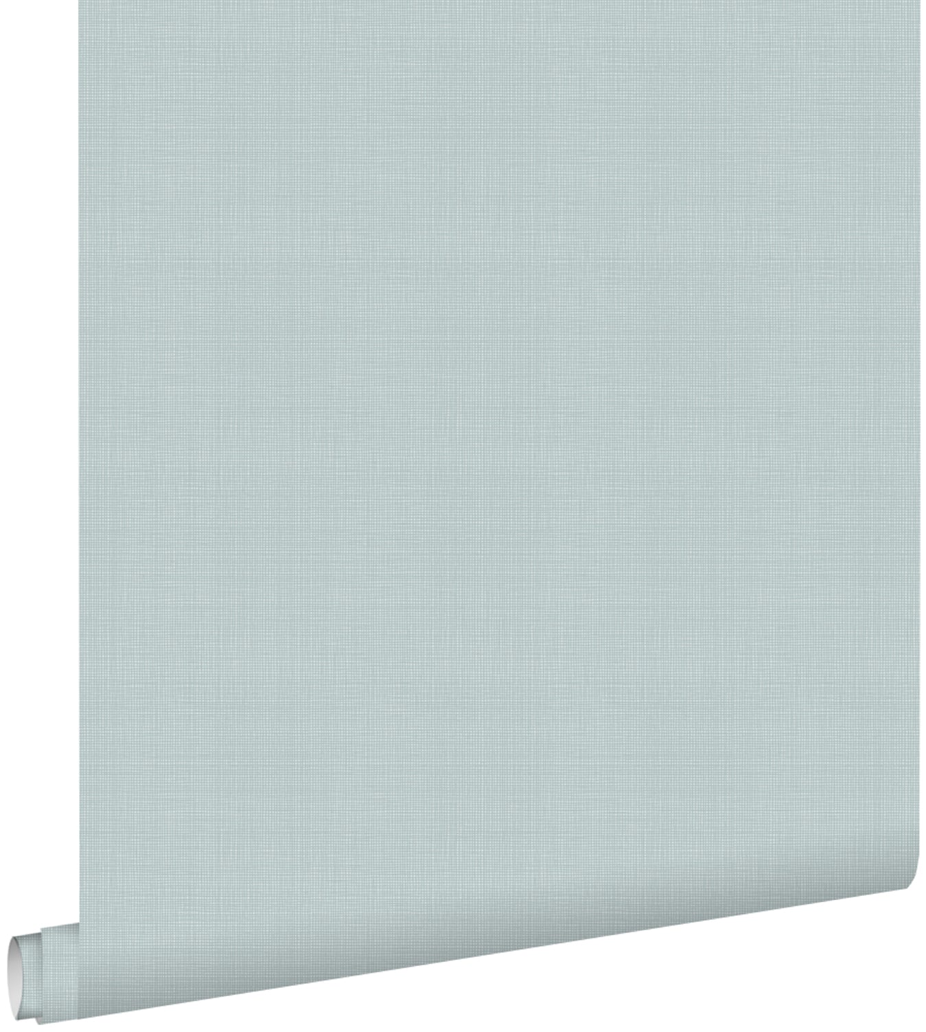 ESTAhome behang linnenstructuur vergrijsd blauw - 53 cm x 10.05 m - 139025