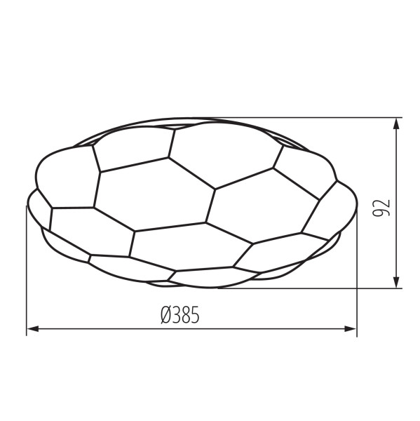 Plafoniera LED LightLogic LL DHAM RGB CCT 66454natynkowy lampa sufitowa