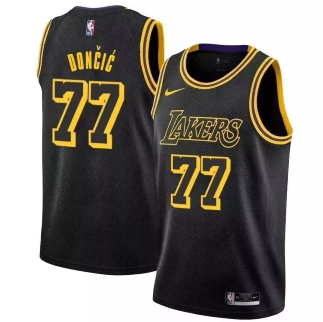 Luka Dončić Los Angeles Lakers Nike Mamba Edition Jersey - Black