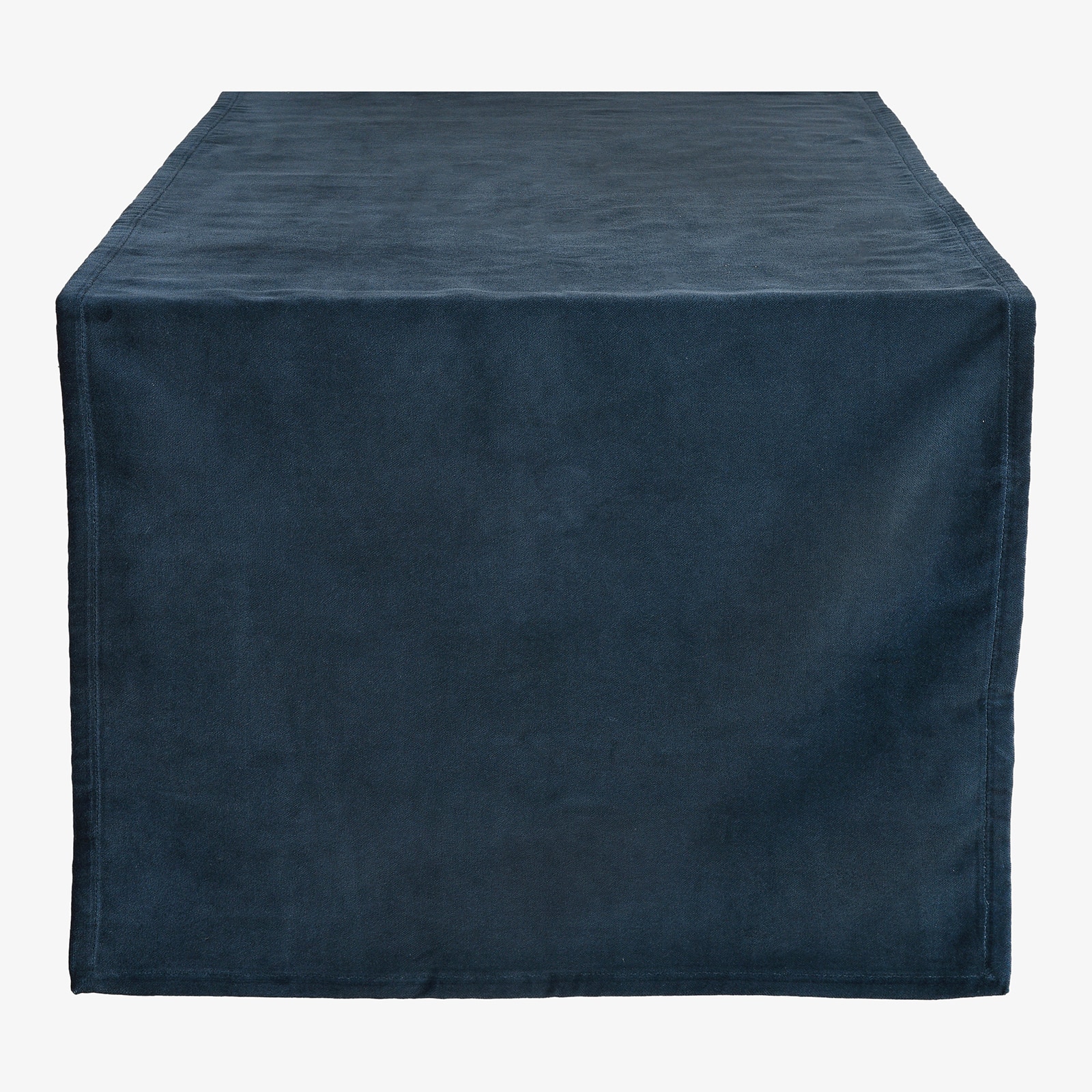Samt-Tischläufer Blau,L 1.500 x B 400 mm