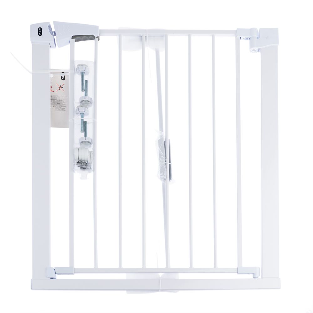 TIAKI White Dog Gate with 7 cm Extension