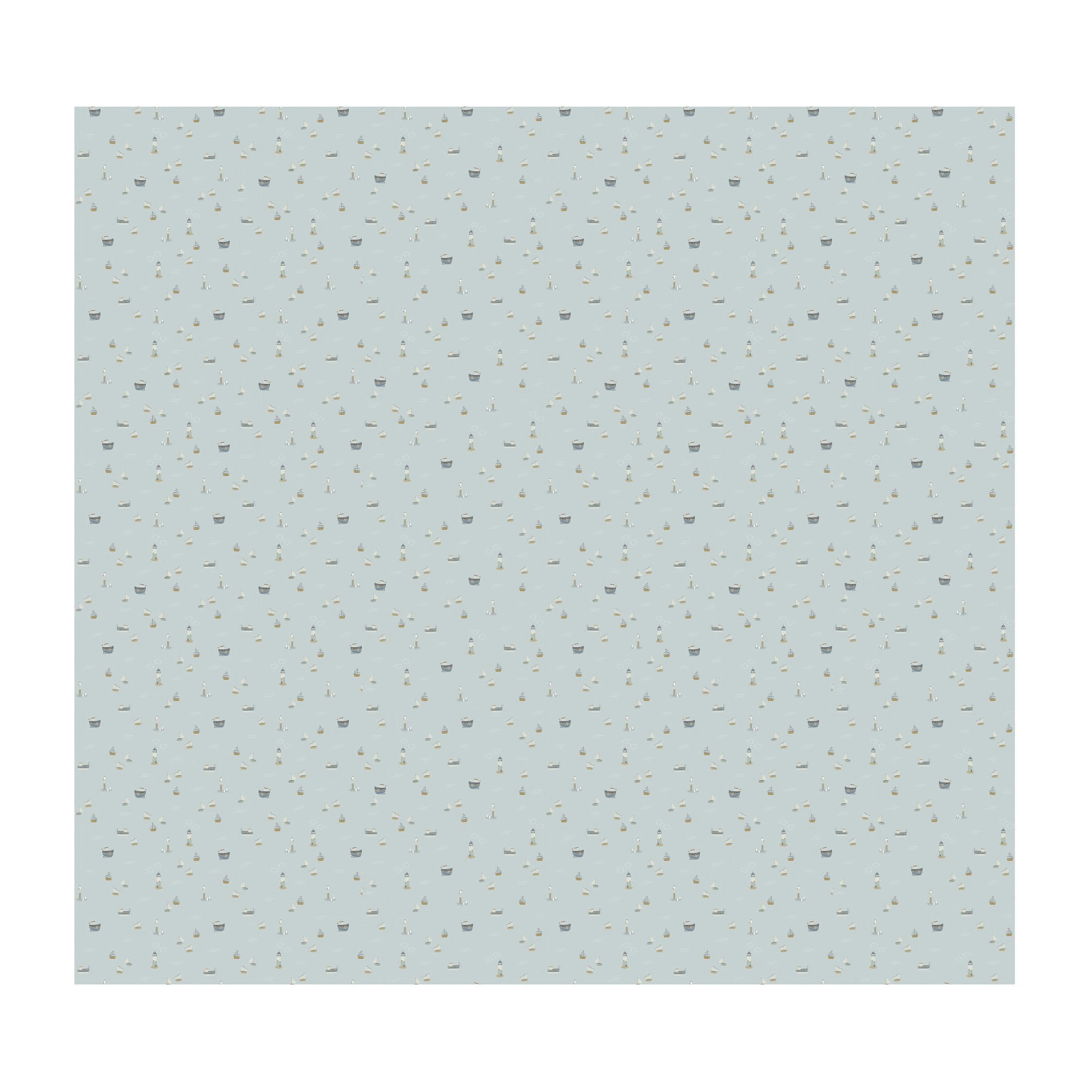 - fresque panoramique sailors bay bleu 280x300cm