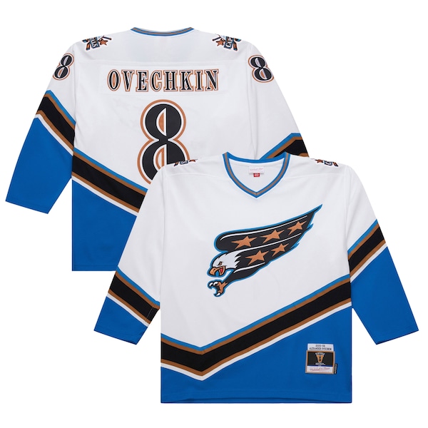 Alexander Ovechkin Washington Capitals 2005-06 Power Play Jersey - White/Black