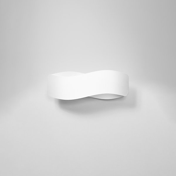 Applique en acier 2 ampoules 3000K - 40x12x15cm Sollux