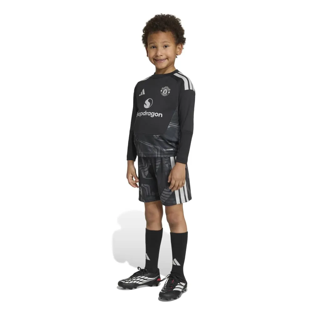 adidas Manchester United 26/27 goalkeeper home long sleeve Junior Set