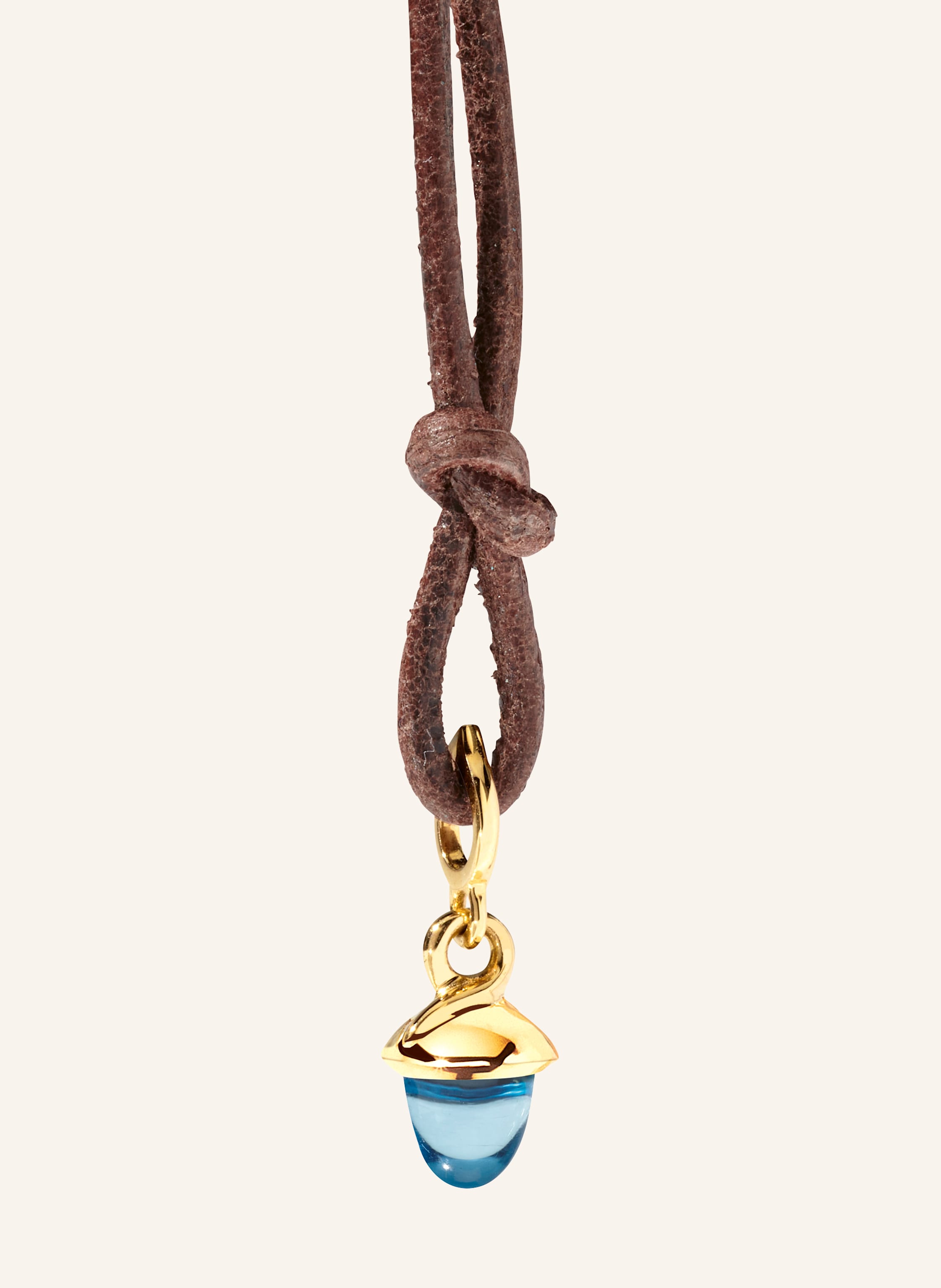 TAMARA COMOLLI Anhänger PENDANT MINIMIKADO SWISS TOPAZ 18K Gelbgold